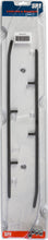 Load image into Gallery viewer, SP1 Defender Wearbar S-D skis and carbides for Ski-Doo S/M models, durable snowmobile runners with brand logo.