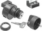 SP1 Ignition Switch S-D 27-01563, automotive switch with key, black plastic body, and metal contacts for vehicle ignition.