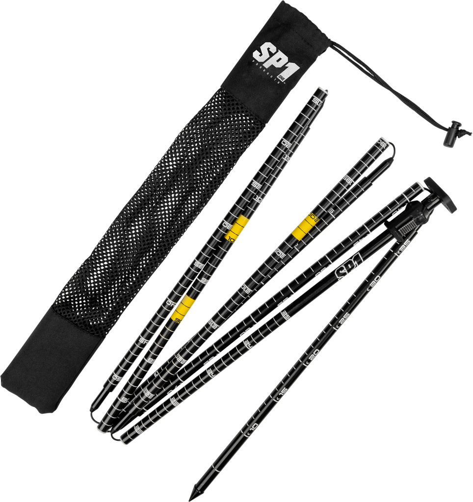 SP1 300cm avalanche probe, a lightweight snow safety tool with a telescoping design for avalanche rescue and snow safety.