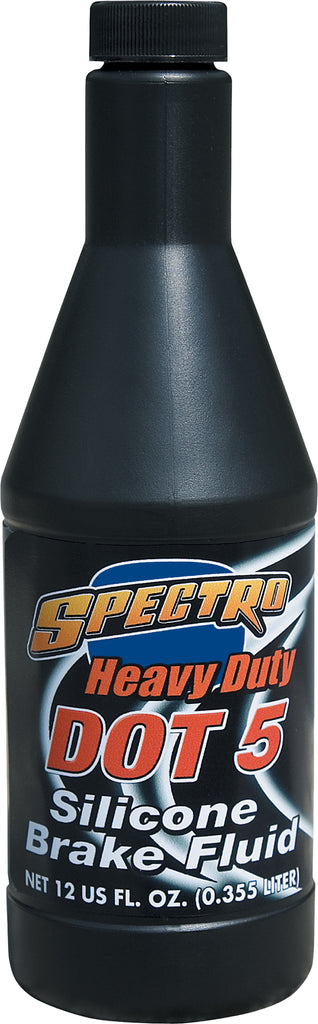 Spectro Dot 5 Heavy Duty chemical container, 12 oz size, from Spectro, used for industrial or automotive applications.