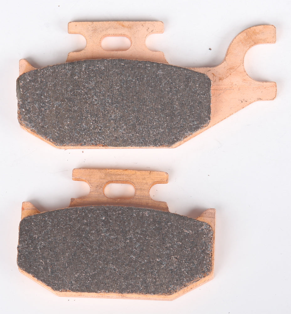 Streamline Extreme Duty brake pad for heavy-duty vehicles, showing black metal pad with friction surface and mounting hole.