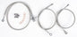 Streamline front brake line for Can-Am models, showing a close-up of the high-performance brake hose with fittings.