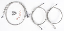 Load image into Gallery viewer, Streamline brake line with three front lines for Honda Standard+2, shown in the image with detailed fittings and durable construction.