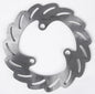 Streamline rear brake rotor 170-4144, shown in metallic finish, with vented design for enhanced braking performance.