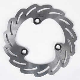 Streamline rear brake rotor 170-4149 with vented design and metallic finish, suitable for mountain or road bike braking systems.