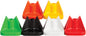 Stud Boy Super-Lite Pro Series single backers for tracks, 0.75-inch, high-visibility yellow, 24-pack for snowmobile tracks.