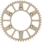 Sunstar aluminum rear sprocket 41-tooth for Suzuki and Yamaha motorcycles, featuring durable construction and precise gear fitment.