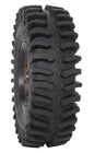 System 3 XT400 tire 33x9.50R20 mounted on wheel, off-road tire for trucks and SUVs, featuring rugged tread pattern.