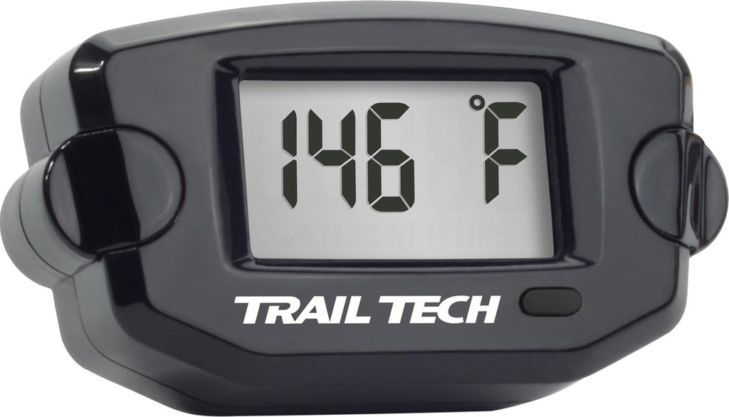 Trail Tech TTO CVT gauge 665-0045, an electrical device with digital display for vehicle monitoring, shown in the image.