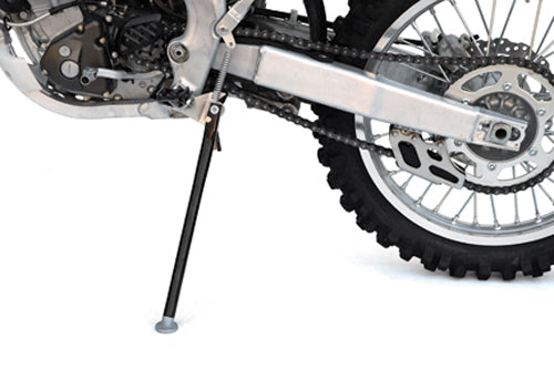 Trail Tech kickstand for Honda CR, CRF 125, 250, 250F, 450 models from 2004 to 2008, shown mounted on motorcycle.