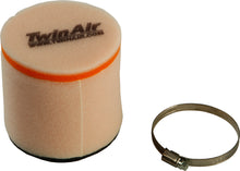 Load image into Gallery viewer, Twin Air air filter 715-0910 for motorcycles, showing the rectangular filter element with rubber edges.