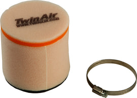 Twin Air air filter 715-0910 for motorcycles, showing the rectangular filter element with rubber edges.
