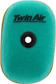 Twin Air pre-oiled air filter 715-0226X for motorcycle, showing clean filter element with brand markings