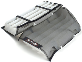 Twin Air Radiator Sleeve 716-5903 for engine, close-up of black rubber sleeve with Twin Air branding and textured surface.