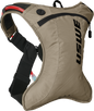 USWE Outlander Moto 2L Hydro Pack in sand color, compact motorcycle luggage with hydration reservoir for riding adventures.