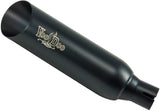 VooDoo Shorty Slip-On Exhaust Black 12-8058BK
