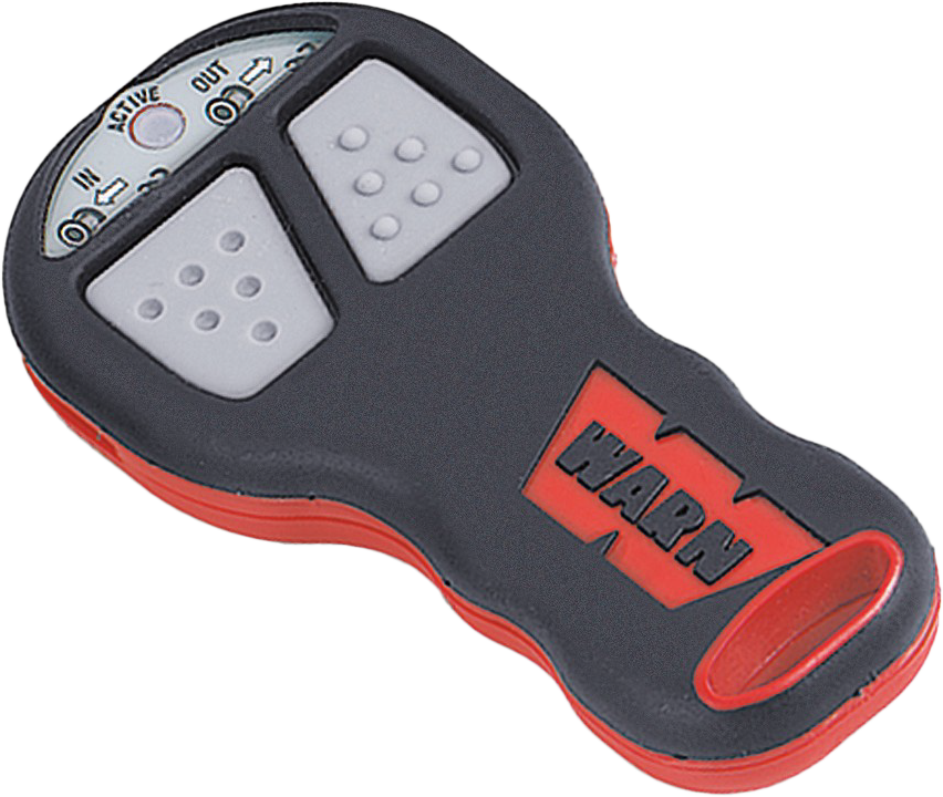 Warn Replacement Wireless Remote 61-109515 accessory, showing the compact remote control with buttons for vehicle operation.