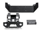 Warn front bumper winch mount bracket, compatible with Warn winches, designed for off-road vehicle front bumpers.