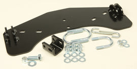 Warn Provantage center plow mounting kit with brackets, designed for secure attachment and easy installation on compatible vehicles.