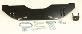 Warn Provantage center plow mounting kit with brackets, designed for secure attachment on compatible vehicles.