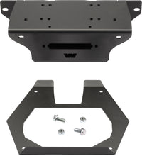 Load image into Gallery viewer, Warn Winch Mount Pol Pro XP bracket, heavy-duty steel mount for Warn winches, designed for off-road vehicle installation.