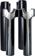 Load image into Gallery viewer, Wild 1 Chubby 6-inch straight risers in black, bicycle handlebar risers for enhanced comfort and control.