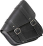 Willie & Max Syn Leather Swingarm Bag in black, 10.5