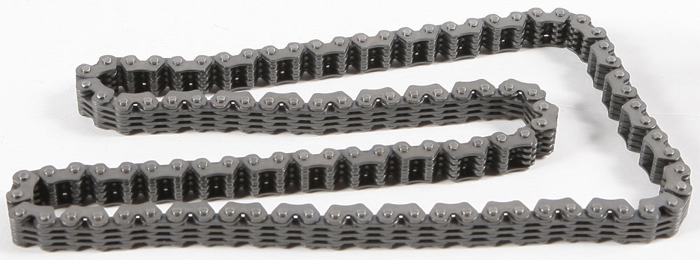 Wiseco engine cam chain CC001 with metal links and tensioner, designed for motorcycle or small engine applications