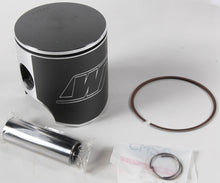 Load image into Gallery viewer, Wiseco Piston 2444PS for motorcycle engine, showing the metal piston with precision machining and Wiseco branding.