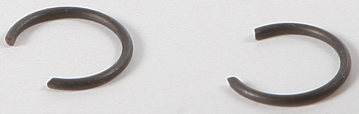 Wiseco piston circlips for Wiseco pistons, part of piston kits and components, shown in the image.