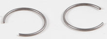Load image into Gallery viewer, Wiseco piston circlips for Wiseco pistons, part of piston kits and components, shown in the image.