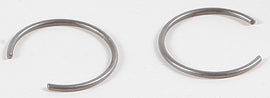 Wiseco piston circlips for Wiseco pistons, part of piston kits and components, shown in the image.