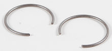 Load image into Gallery viewer, Wiseco piston circlips for Wiseco pistons, model CW-16, shown in a close-up image of small engine components.