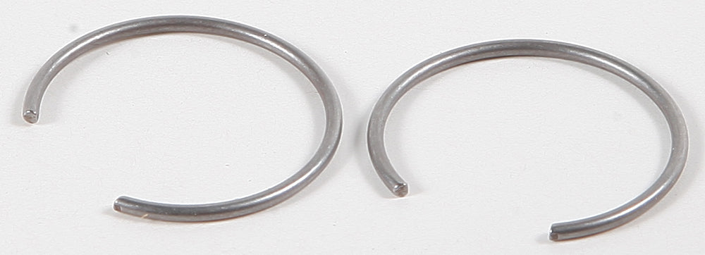 Wiseco piston circlips for Wiseco CW-21 piston kits, small metal retaining clips for engine piston assembly.