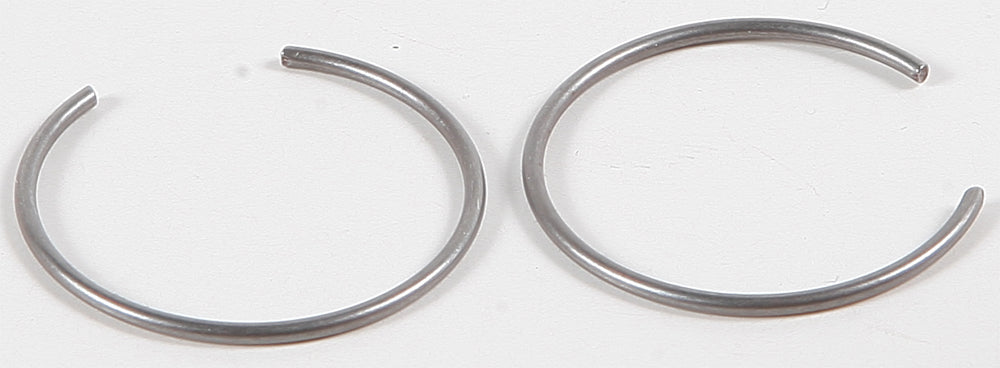 Wiseco piston circlips for Wiseco pistons, part of piston kits and components, shown in the image.
