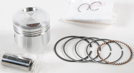 Wiseco piston kit with 39.00/Std size and 11:1 compression ratio, including pistons and components for engine performance.