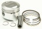 Wiseco Piston Kit 47.00/Std 11:1 for Yamaha motorcycles, includes piston, rings, and components in a durable package