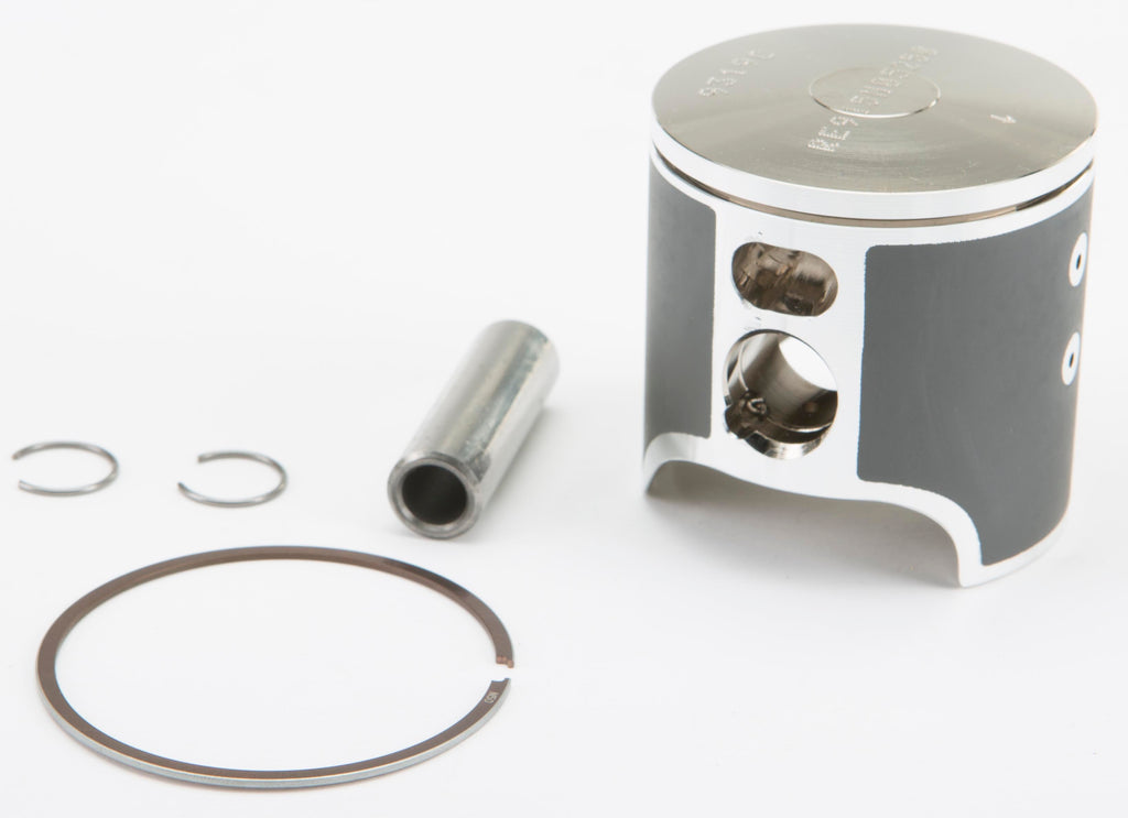 Wiseco piston kit with rearmrplate for Yamaha, includes standard 52.50mm piston and components for engine rebuild.