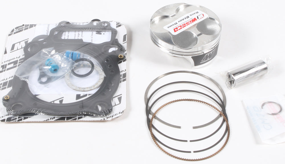 Wiseco Top End Kit Armorglide 76.80/Std piston kit with 13.2:1 compression, featuring piston, rings, and components for engine top end.