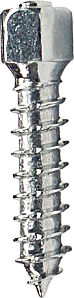 Woodys Attack Twist Screws 25mm for tracks, 100-pack, showing screws with twist design and packaging for construction use.