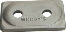 Load image into Gallery viewer, Woodys Digger Support Plates Double Aluminum 5/16 inch tracks, 12-pack for heavy-duty machinery support.