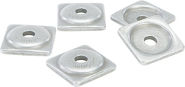 Woodys Digger Support Plates Square Aluminum 5/16 inch for tracks, shown in a pack of 1000, durable construction.