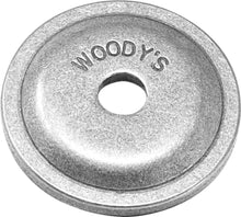 Load image into Gallery viewer, Woodys Grand Digger support plates, round 5/16 inch, for tracks, shown in a pack of 84, durable metal construction.