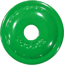Green Woodys Round Digger Support Plate, 48-pack, durable gardening tool accessory with a sturdy round design.