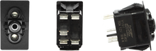Load image into Gallery viewer, XTC POWER PRODUCTS dash switch body in blue for single accessory, designed for vehicle control and functionality.