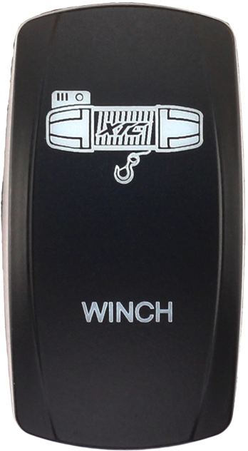 XTC POWER PRODUCTS dash rocker switch for face winch model 630-1075, automotive switch with rocker design for vehicle control