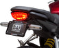 Yoshimura Fender Eliminator Kit for Honda motorcycles, shown as a sleek black body component with mounting hardware.