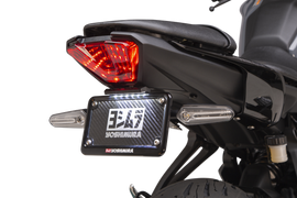 Yoshimura Fender Eliminator Kit for Yamaha MT-07, body kit component with sleek design, matte black finish, and mounting hardware.