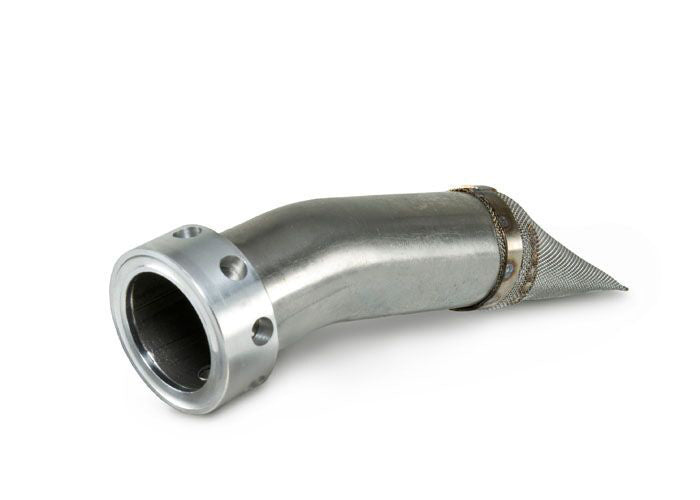 Yoshimura RS-9 exhaust spark arrestor insert replacement part, metal component for motorcycle exhaust system.