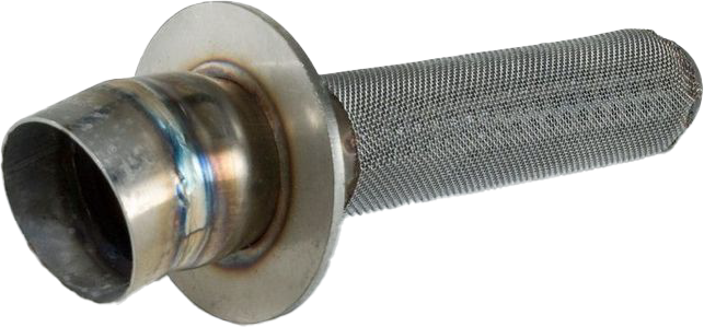 Yoshimura spark arrestor kit for exhaust system, small size, with metal mesh filter and mounting hardware.